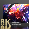 Kabel USB-C brelok USB4 40Gbps 240W 8K 13cm | Unitek C14179ABK