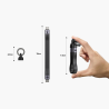 Kabel USB-C brelok USB4 40Gbps 240W 8K 13cm | Unitek C14179ABK