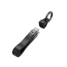 Kabel USB-C brelok USB4 40Gbps 240W 8K 13cm | Unitek C14179ABK