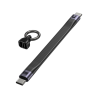 Kabel USB-C brelok USB4 40Gbps 240W 8K 13cm | Unitek C14179ABK