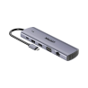 Hub USB-C 11w1 Dual Display HDMI VGA PD 100W | Unitek uHUB