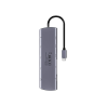 Hub USB-C 11w1 Dual Display HDMI VGA PD 100W | Unitek uHUB