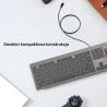 Klawiatura przewodowa niskoprofilowa USB-A | Unitek SlimTap