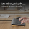 Klawiatura przewodowa nożycowa USB-C USB-A | Unitek SlimTap