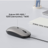 Myszka przewodowa optyczna cicha 1600 DPI | Unitek SlimTrack