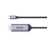 Kabel USB-C do DisplayPort 1.4 8K 60Hz 4K 120Hz 1.8m | Unitek