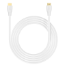 Kabel przewód HDMI 2.1 8K 60Hz biały 0,5m | Unitek C11090AWH