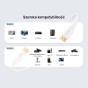 Kabel przewód HDMI 2.1 8K 60Hz biały 5m | Unitek C11090AWH