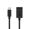 Adapter USB-C do USB OTG 15cm czarny | Unitek Y-C476BK