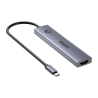 Hub rozdzielacz USB-C 7w1 4K 60Hz PD 100W | Unitek uHUB S7 Pro