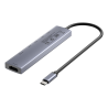 Hub rozdzielacz USB-C 7w1 4K 60Hz PD 100W | Unitek uHUB S7 Pro