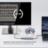 Hub rozdzielacz USB-C 7w1 4K 60Hz PD 100W | Unitek uHUB S7 Pro