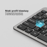 Zestaw bezprzewodowy klawiatura i mysz 2.4G | Unitek SlimDuo