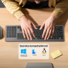 Zestaw bezprzewodowy klawiatura i mysz 2.4G | Unitek SlimDuo