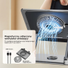 Obrotowa podstawka chłodząca pod laptopa 360° | Unitek