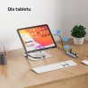 Aktywny hub USB-C 7w1 3x USB-C 4x USB-A z zasilaczem | Unitek