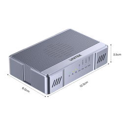 Obudowa RAID 2x M.2 NVMe/SATA 20Gbps klonowanie | Unitek