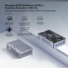 Obudowa RAID 2x M.2 NVMe/SATA 20Gbps klonowanie | Unitek