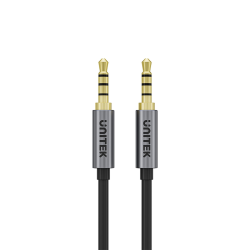 Kabel przewód AUX 3,5 mm jack męski-męski 1m | Unitek