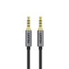 Kabel przewód AUX 3,5 mm jack męski-męski 1m | Unitek