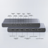 Przełącznik switch HDMI / USB-C 4w1 4K 60Hz | Unitek V1313AGY
