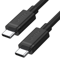 Kabel USB-C - USB-C 1m czarny ładowanie i dane | Unitek