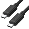 Kabel USB-C - USB-C 1m czarny ładowanie i dane | Unitek
