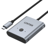 Dwukierunkowy przełącznik USB-C 4K 144Hz 100W PD | Unitek D1078A