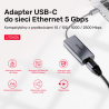 Adapter karta sieciowa USB-C do RJ45 5Gbps | Unitek