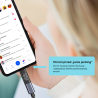 Adapter bloker danych USB-C PD 240W ładowanie | Unitek