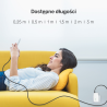 Kabel USB-A do USB-C 2.0 480Mbps 1m czarny | Unitek