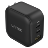 Ładowarka sieciowa GaN 3 porty USB-C USB-A PD 66W | Unitek