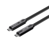 Optyczny kabel USB-C do USB-C 10Gbps PD 60W 7m | Unitek