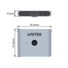Dwukierunkowy przełącznik HDMI 2.1 8K 60Hz 4K 120Hz | Unitek
