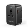 Uniwersalny adapter podróżny ładowarka GaN 20W | Unitek