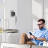 Uniwersalny adapter podróżny ładowarka GaN 20W | Unitek