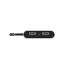 Adapter USB-C do 2x HDMI 4K 60Hz MST Rexo | Unitek Polska