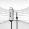 Kabel USB-C do HDMI 4K 60Hz HDCP 2.3 1.8m | Unitek V1423A