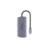 Hub USB-C Unitek 6w1 4K HDMI PD 100W RJ45 Space Grey