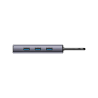 Hub USB-C Unitek 6w1 4K HDMI PD 100W RJ45 Space Grey