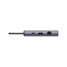 Hub USB-C Unitek 6w1 4K HDMI PD 100W RJ45 Space Grey
