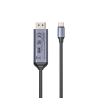 Kabel USB-C - DisplayPort 16K 80Gbps Unitek 1,8m Dwukierunkowy