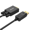Kabel adapter DisplayPort do VGA FullHD 1080p 1.8m | Unitek