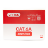 Kabel sieciowy skrętka Cat.6a S/FTP LSZH 305m | Unitek C18121BL