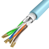 Kabel sieciowy skrętka Cat.6a S/FTP LSZH 305m | Unitek C18121BL