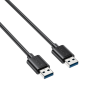 Kabel USB 3.0 A-A Męsko-Męski Unitek 5Gbps 1,5m