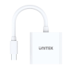 Adapter miniDisplayPort do DVI biały Full HD | Unitek