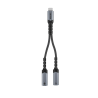 Adapter USB-C na USB-C Audio z Ładowaniem PD 60W Unitek