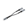 Adapter USB-C na USB-C Audio z Ładowaniem PD 60W Unitek