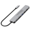 Hub USB-C 7w1 HDMI 4K PD 100W Czytnik SD/microSD | Unitek